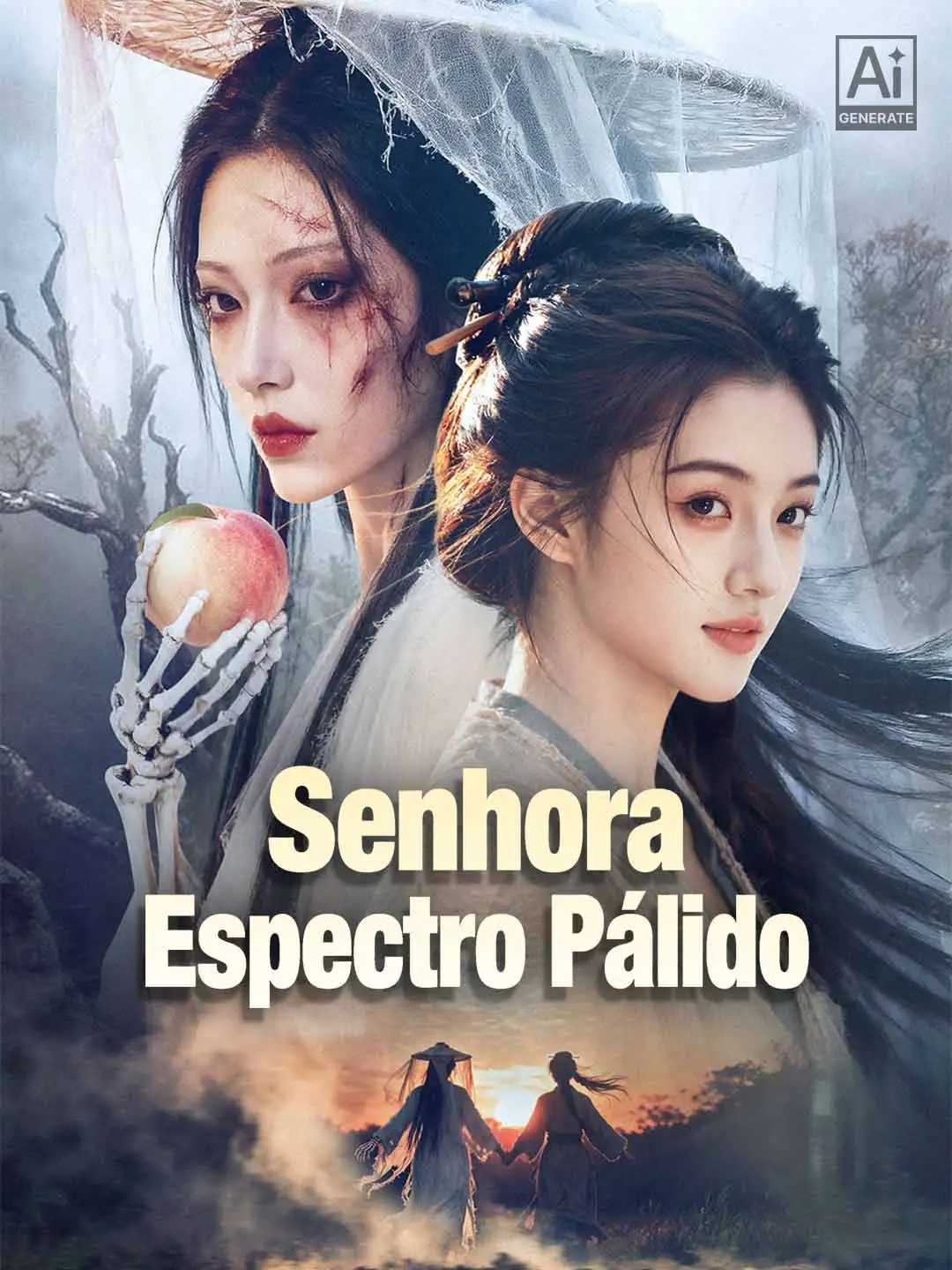 Senhora Espectro Pálido short drama poster