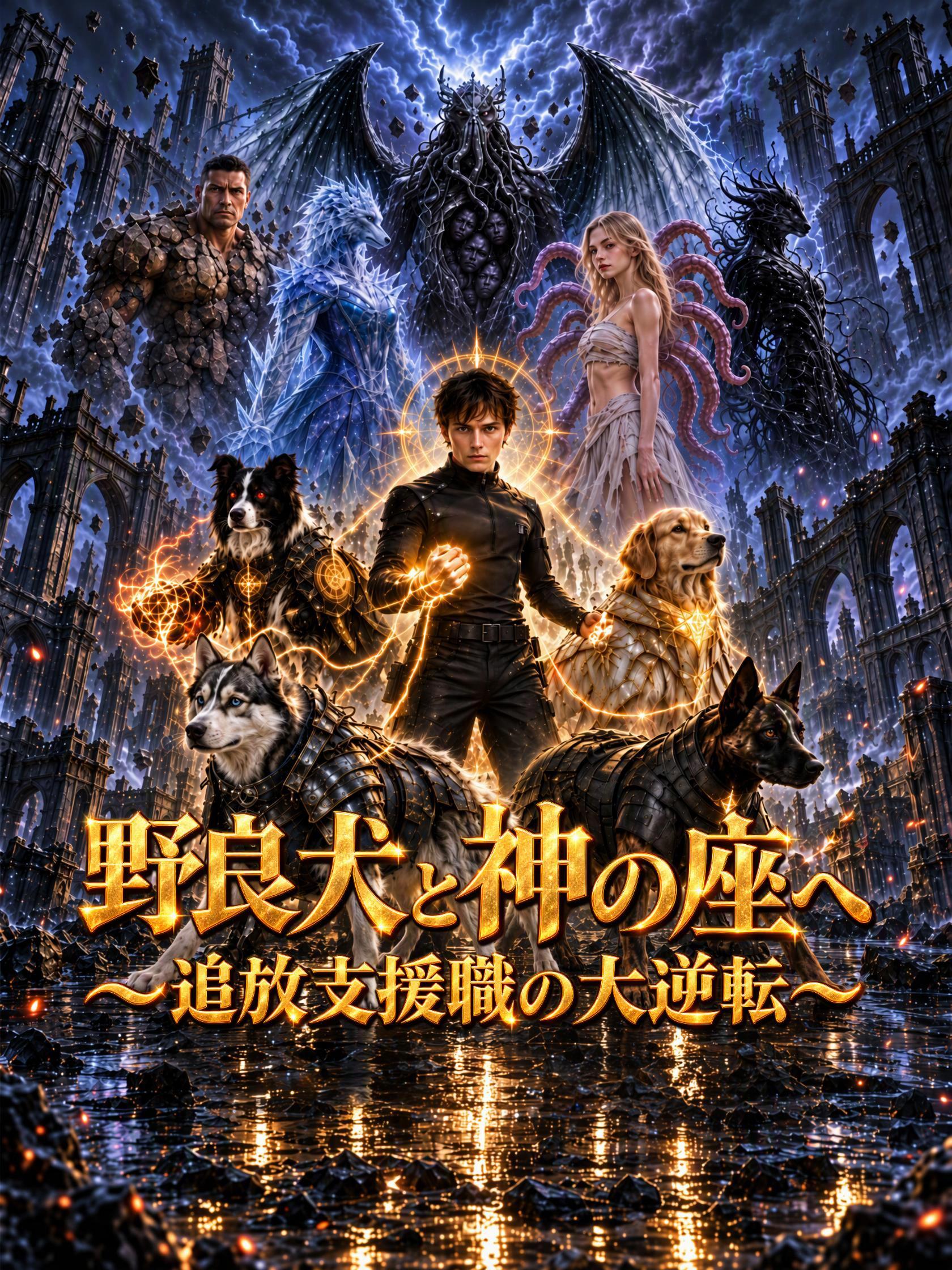 野良犬と神の座へ～追放支援職の大逆転～ short drama poster