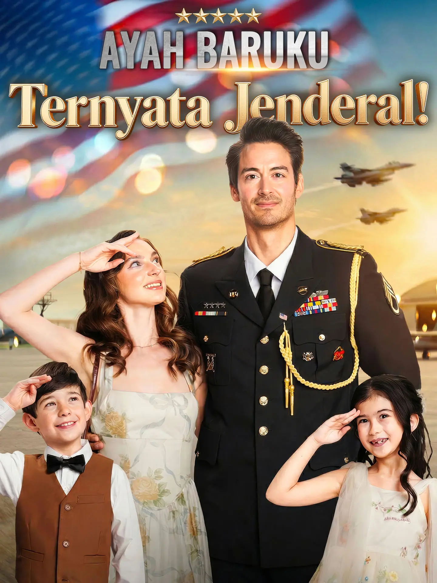 Ayah Baruku Ternyata Jenderal! short drama poster