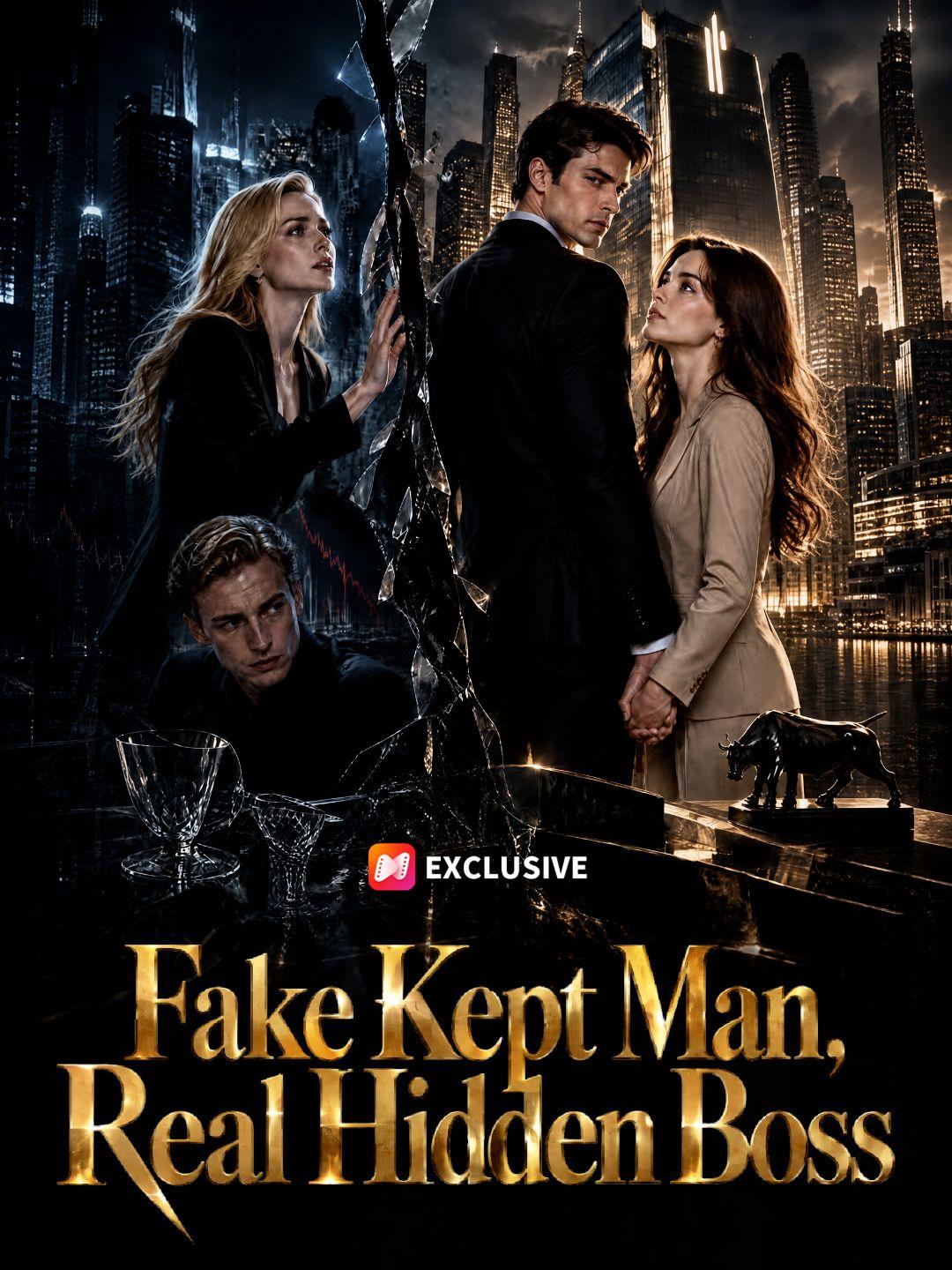 Fake Kept Man,Real Hidden Boss short drama poster