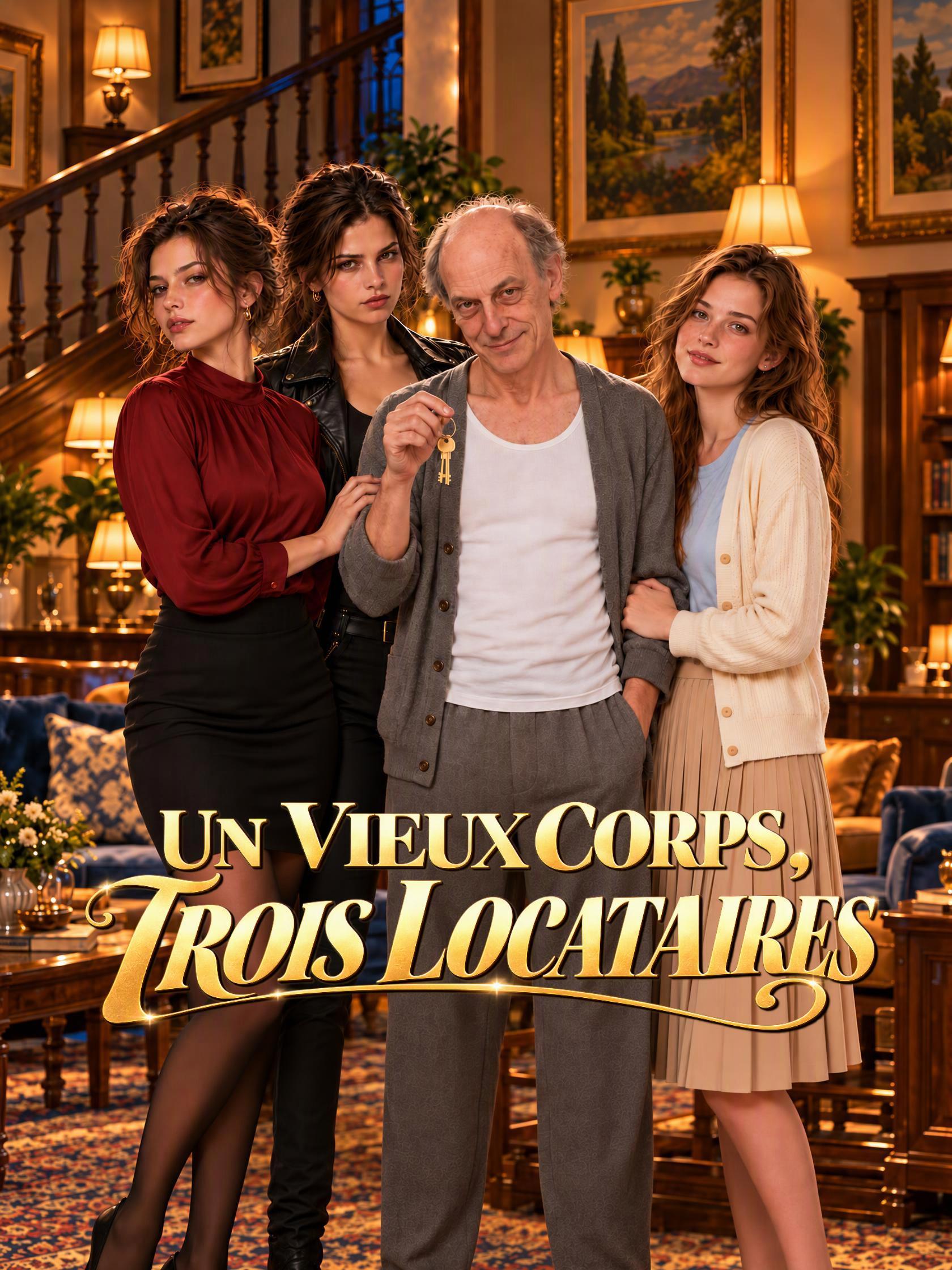 UN VIEUX CORPS, TROIS LOCATAIRES short drama poster