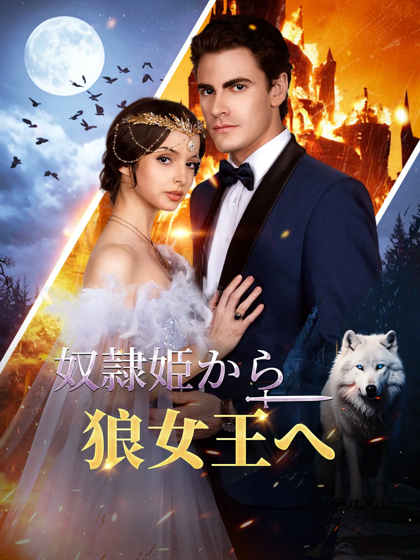 奴隷姫から狼女王へ short drama poster
