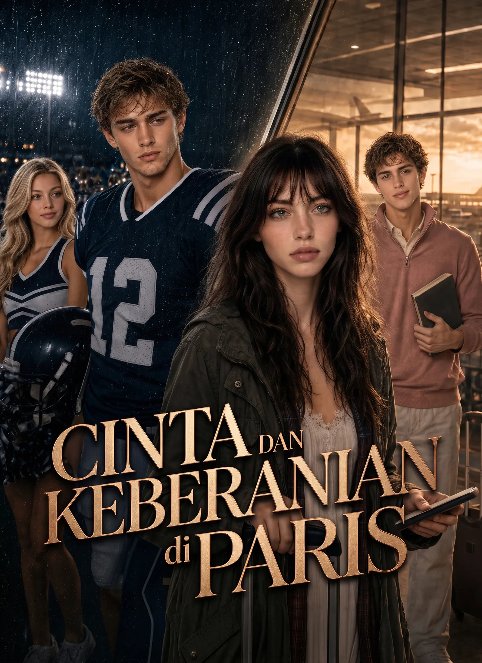 Cinta dan Keberanian di Paris short drama poster