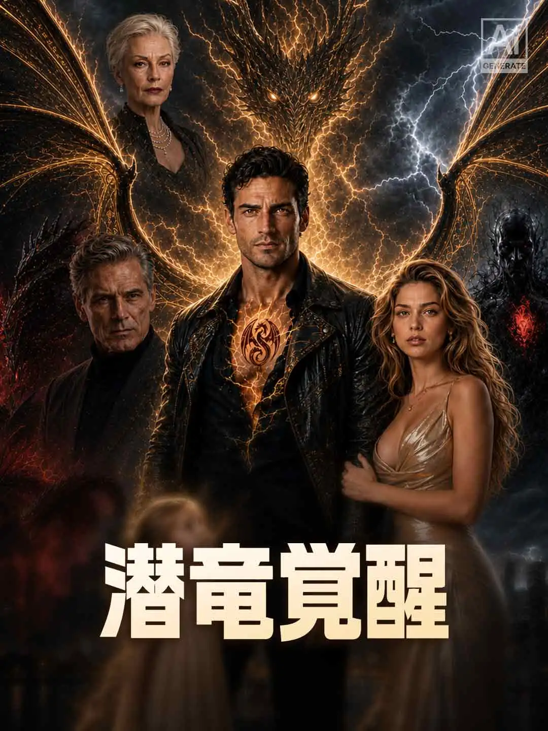 潜竜覚醒 short drama poster