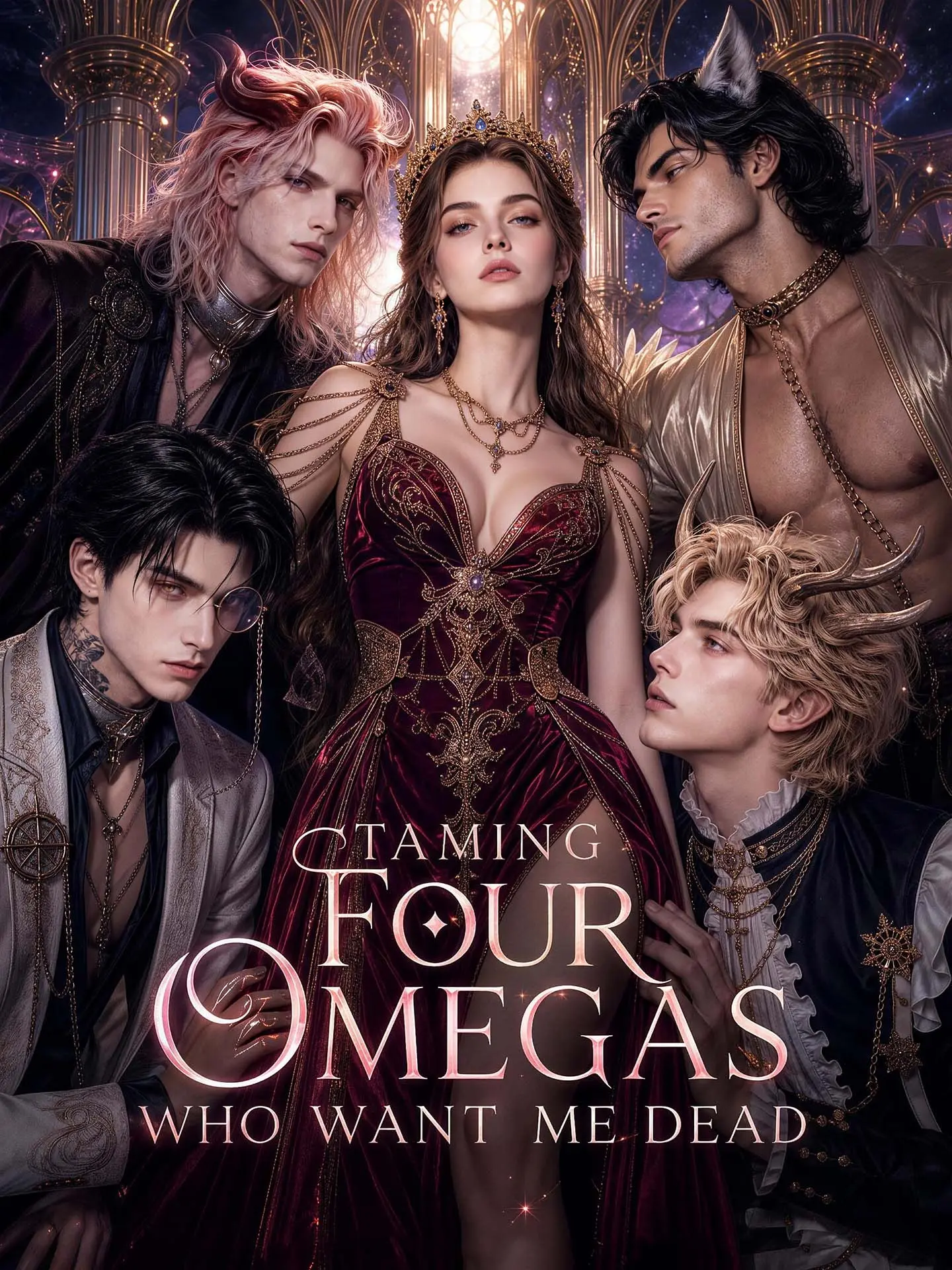 Taming Four Omegas Who Want Me Dead short drama poster