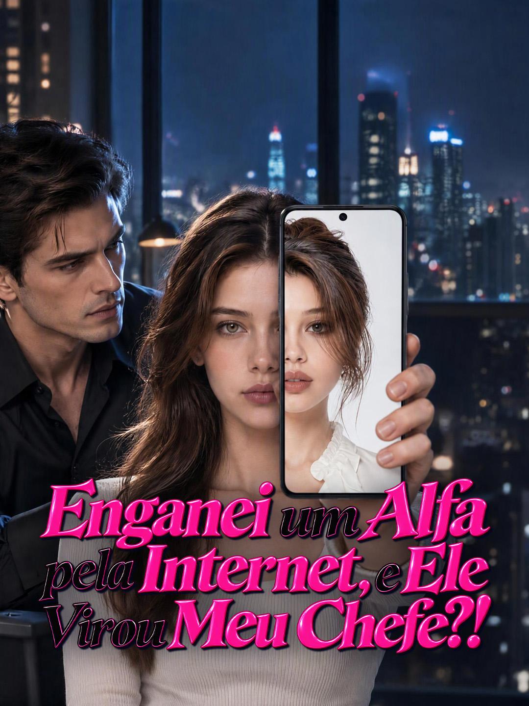 Enganei um Alfa pela Internet, e Ele Virou Meu Chefe?! short drama poster