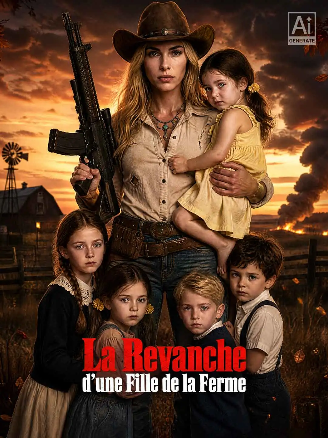 La Revanche d'une Fille de la Ferme short drama poster