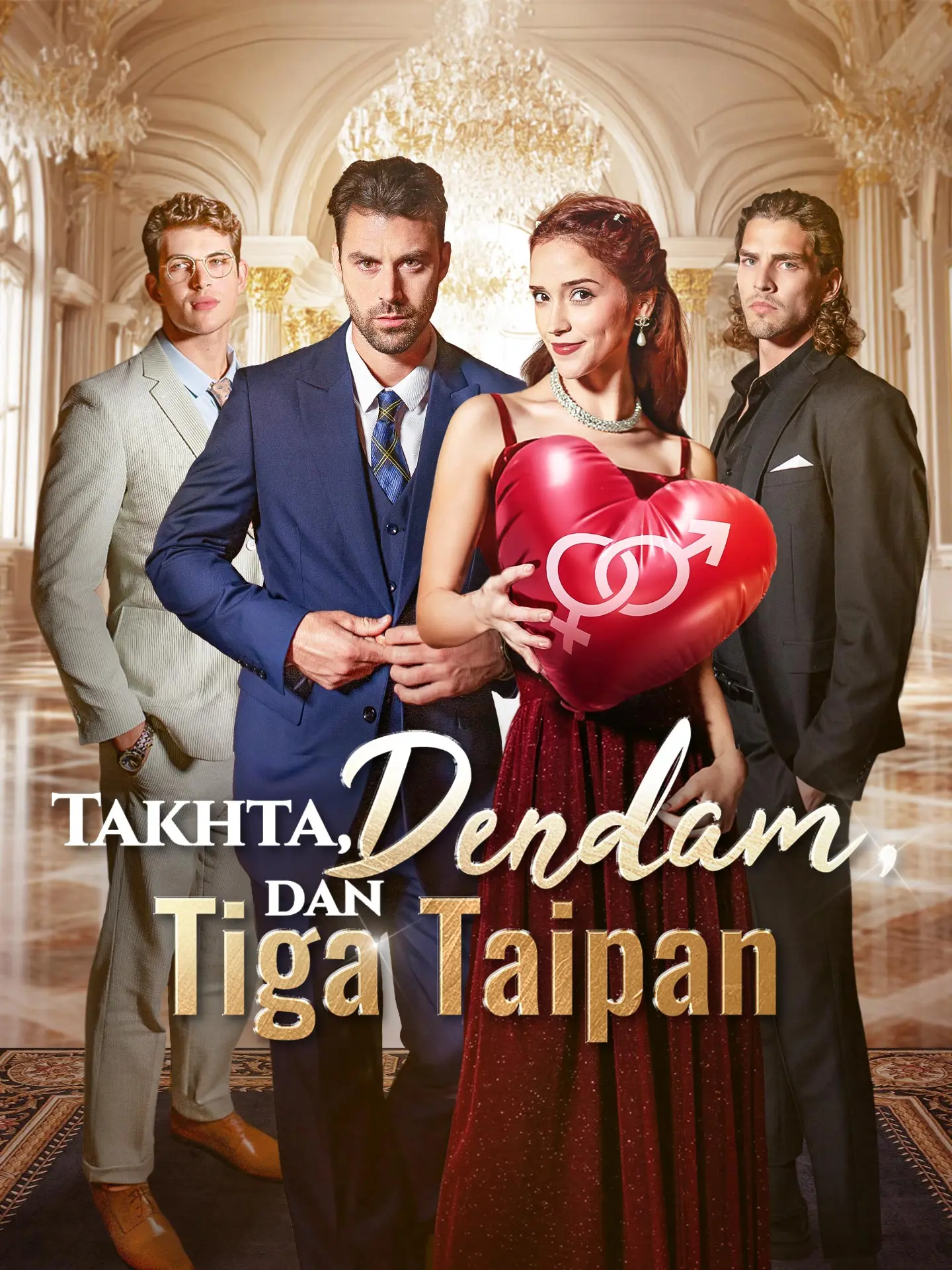 Takhta, Dendam, dan Tiga Taipan short drama poster