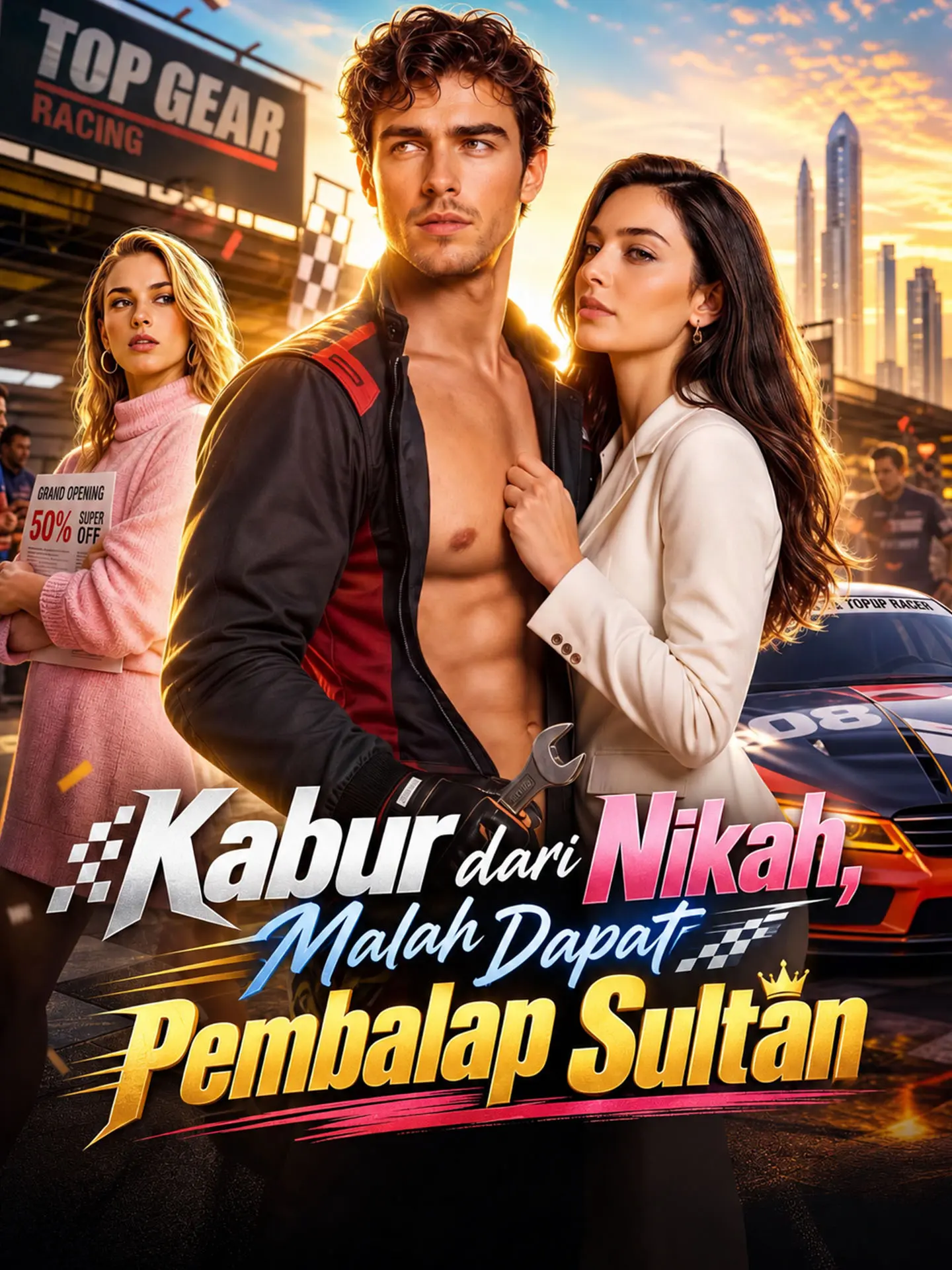 Kabur dari Nikah, Malah Dapat Pembalap Sultan short drama poster