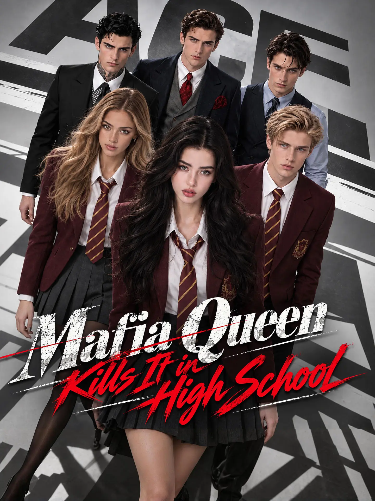 Mafia Queen Kills It in High School short drama poster