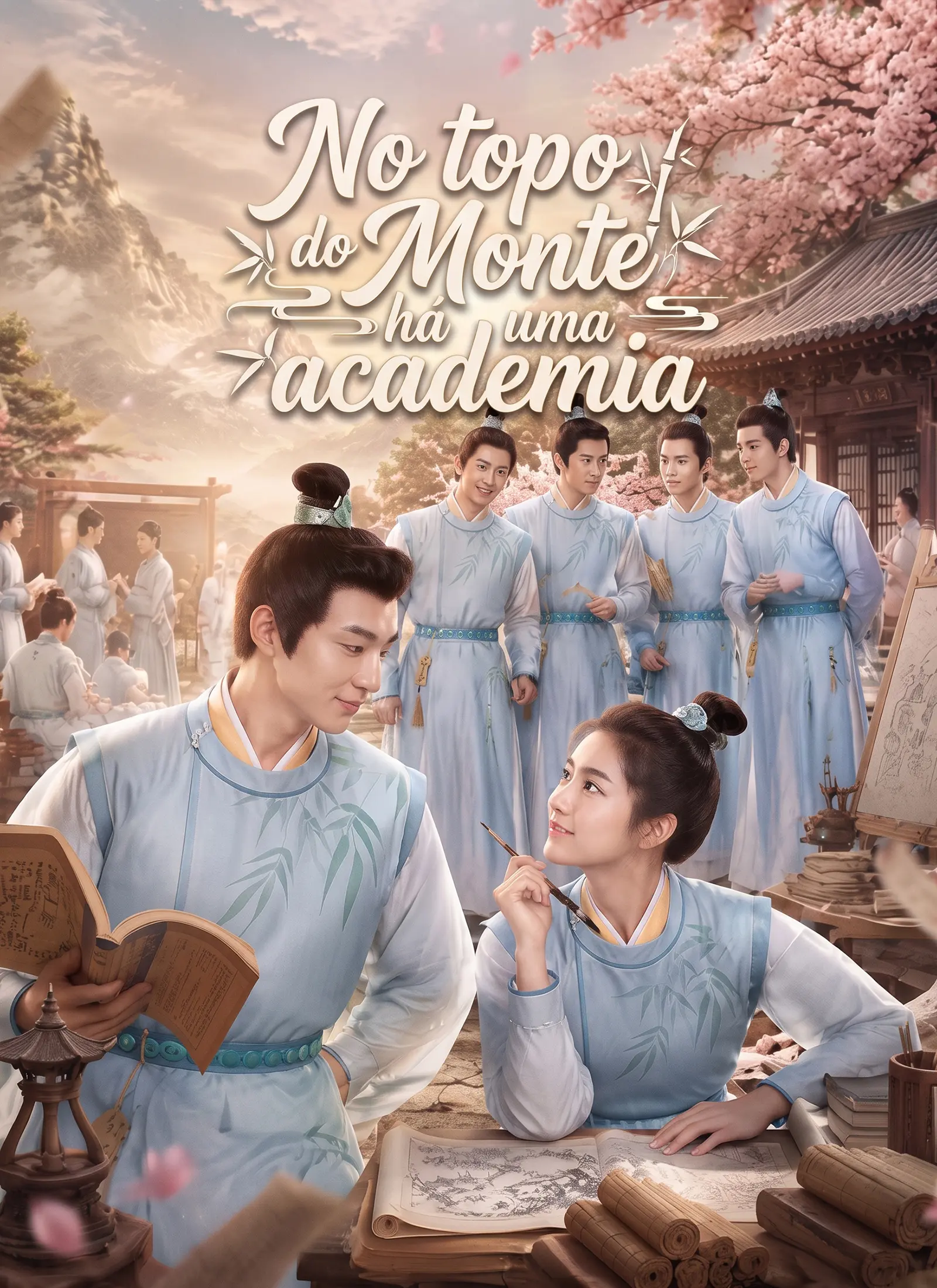 No topo do Monte há uma academia short drama poster