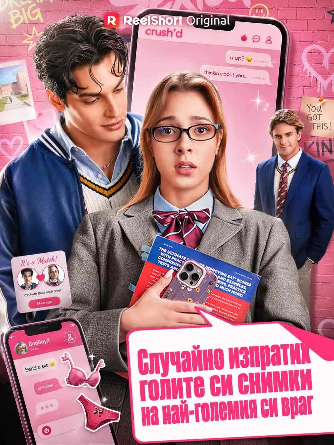 Случайно изпратих голите си снимки на най-големия си враг short drama poster