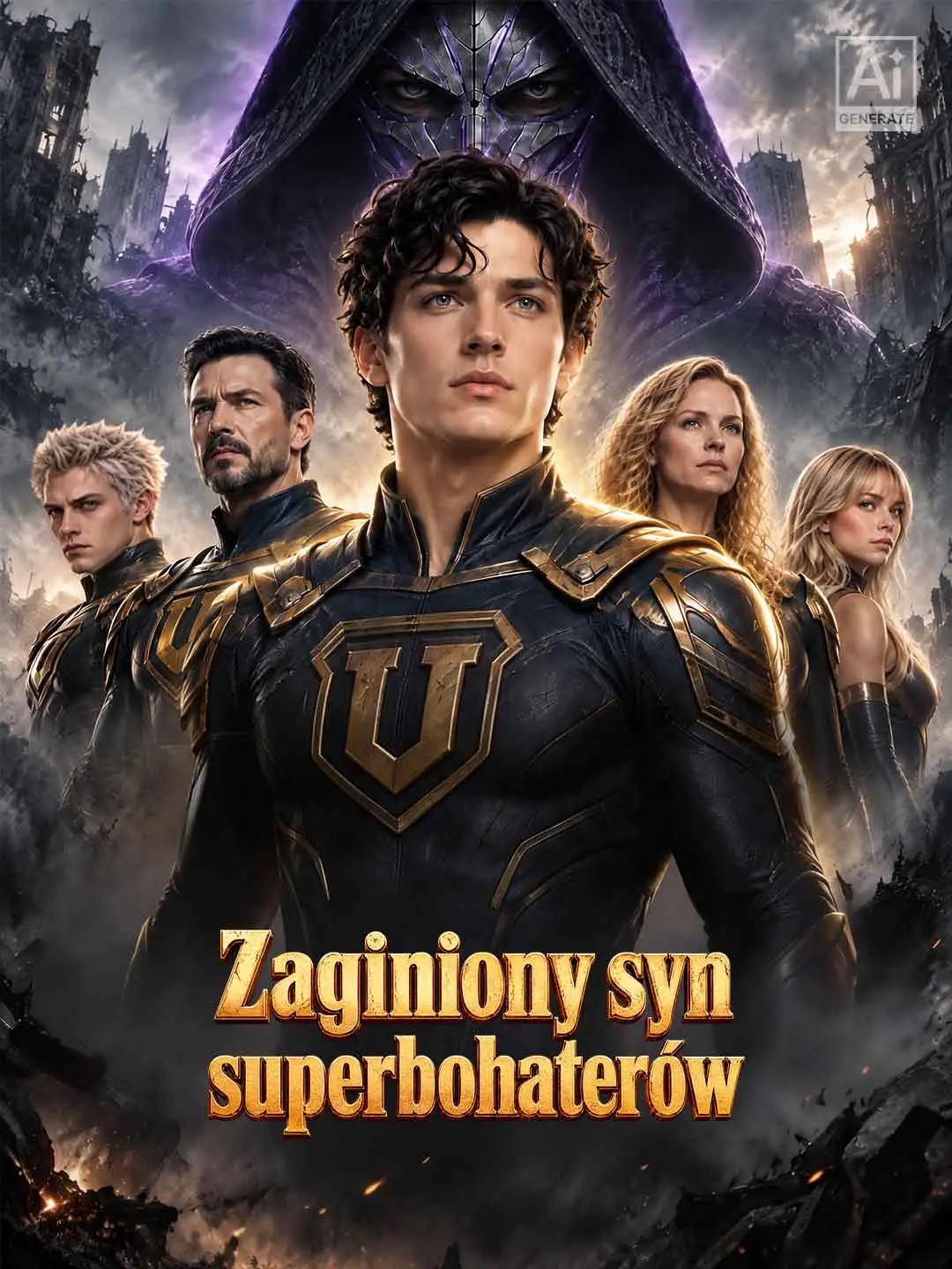Zaginiony syn superbohaterów short drama poster