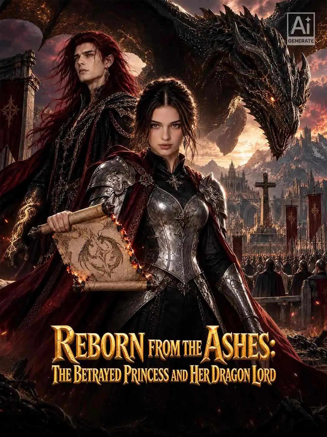 Reborn from the Ashes: The Betrayed Princess and Her Dragon Lord short drama poster