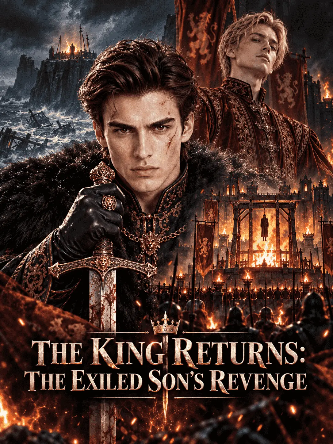 The King Returns The Exiled Son's Revenge short drama poster