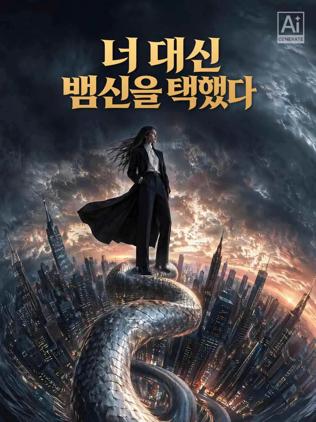 너 대신 뱀신을 택했다 short drama poster