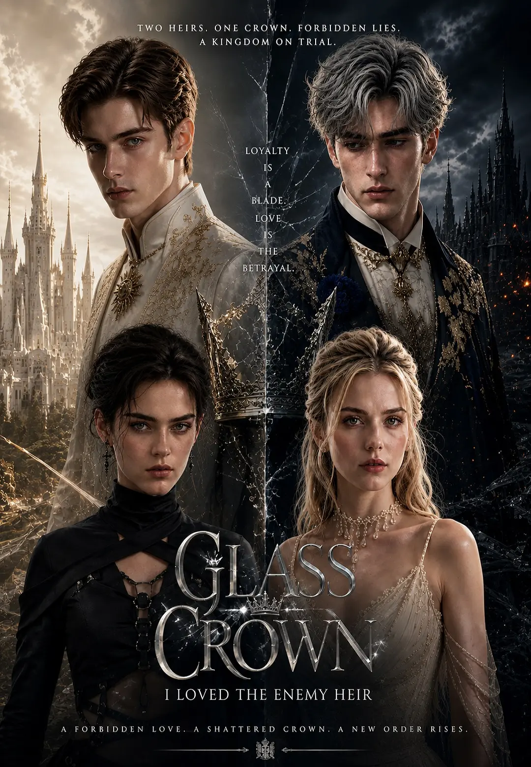 Glass Crown I Loved the Enemy Heir short drama poster