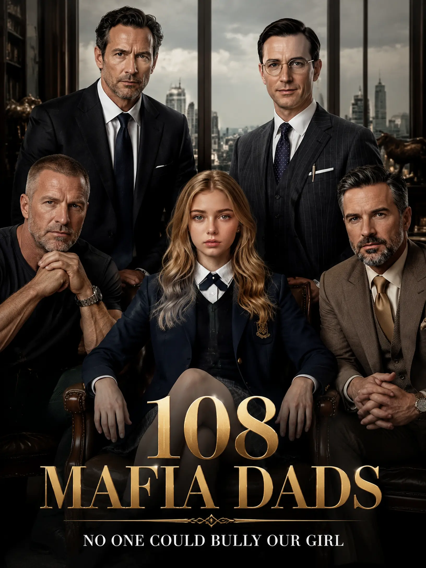 108 Mafia Dads: No One Could Bully Our Girl short drama poster