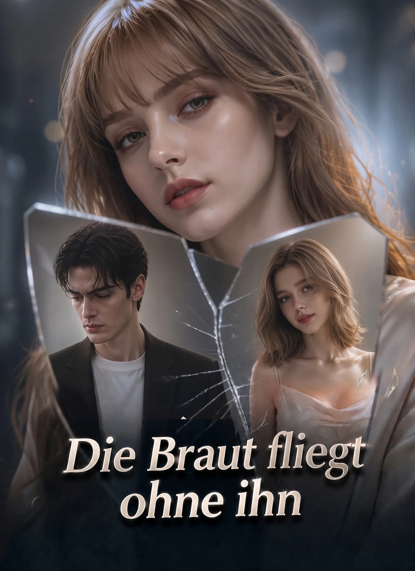 Die Braut fliegt ohne ihn short drama poster