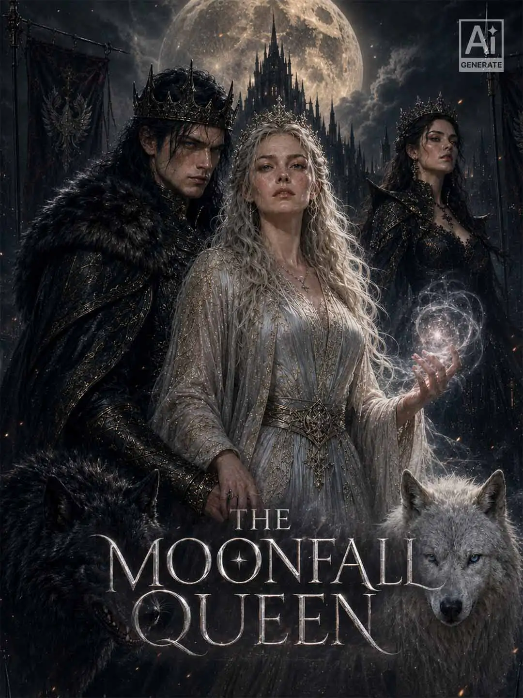 The Moonfall Queen short drama poster