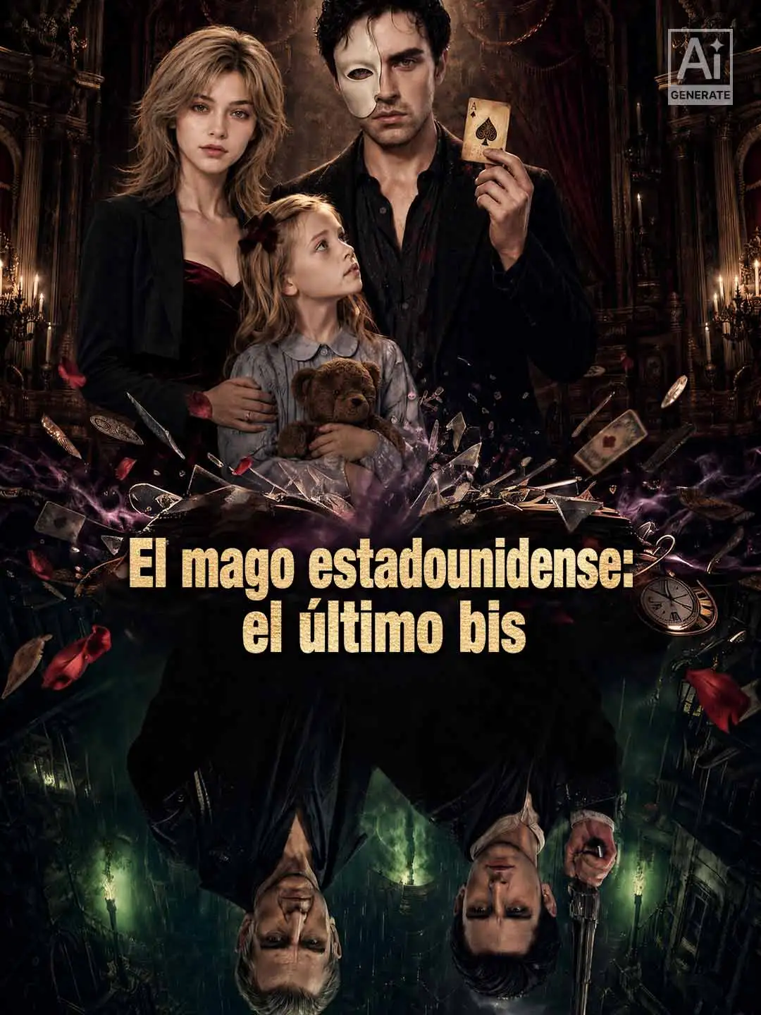 El mago estadounidense: el último bis short drama poster