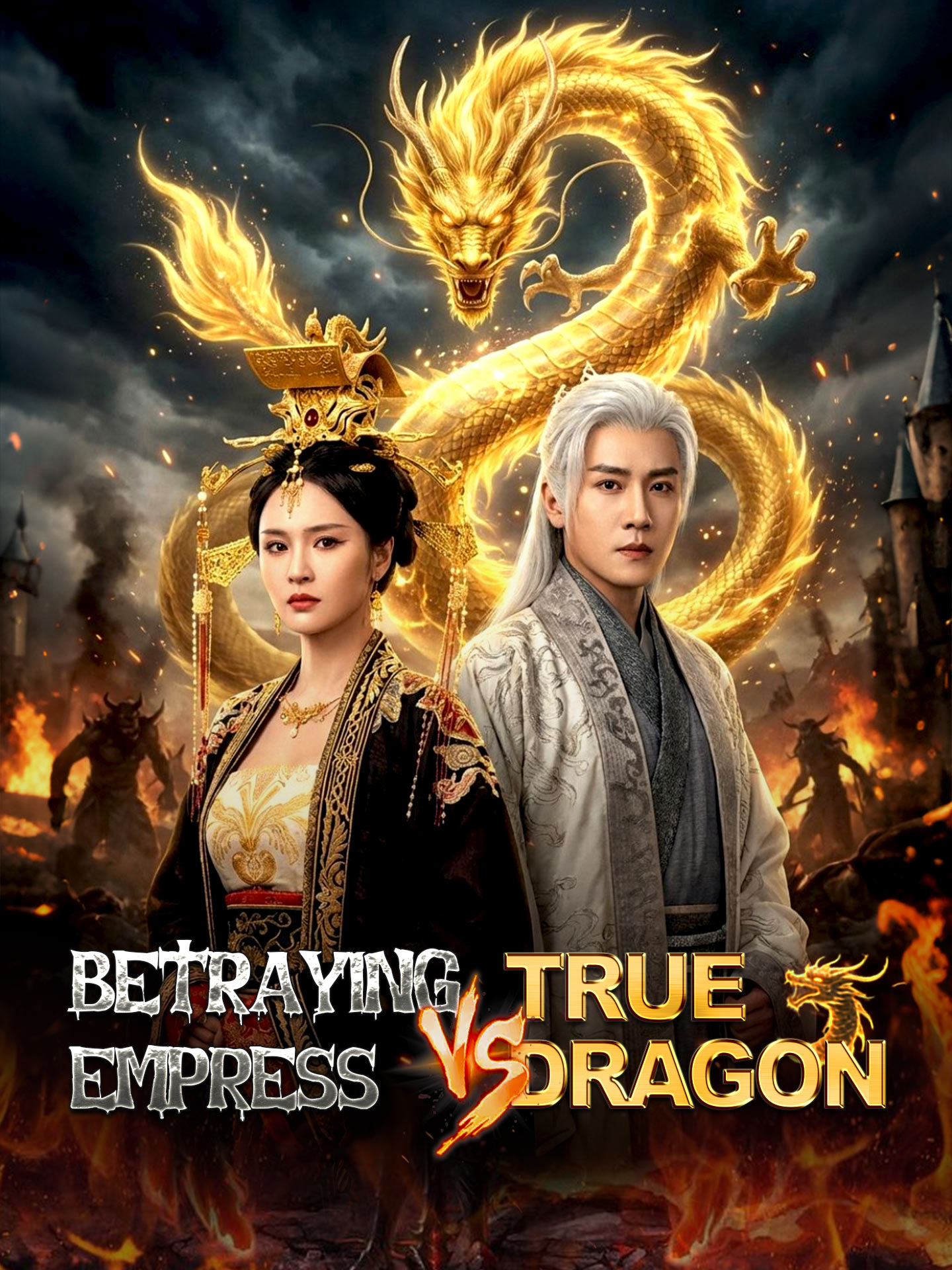 True Dragon vs. Betraying Empress short drama poster