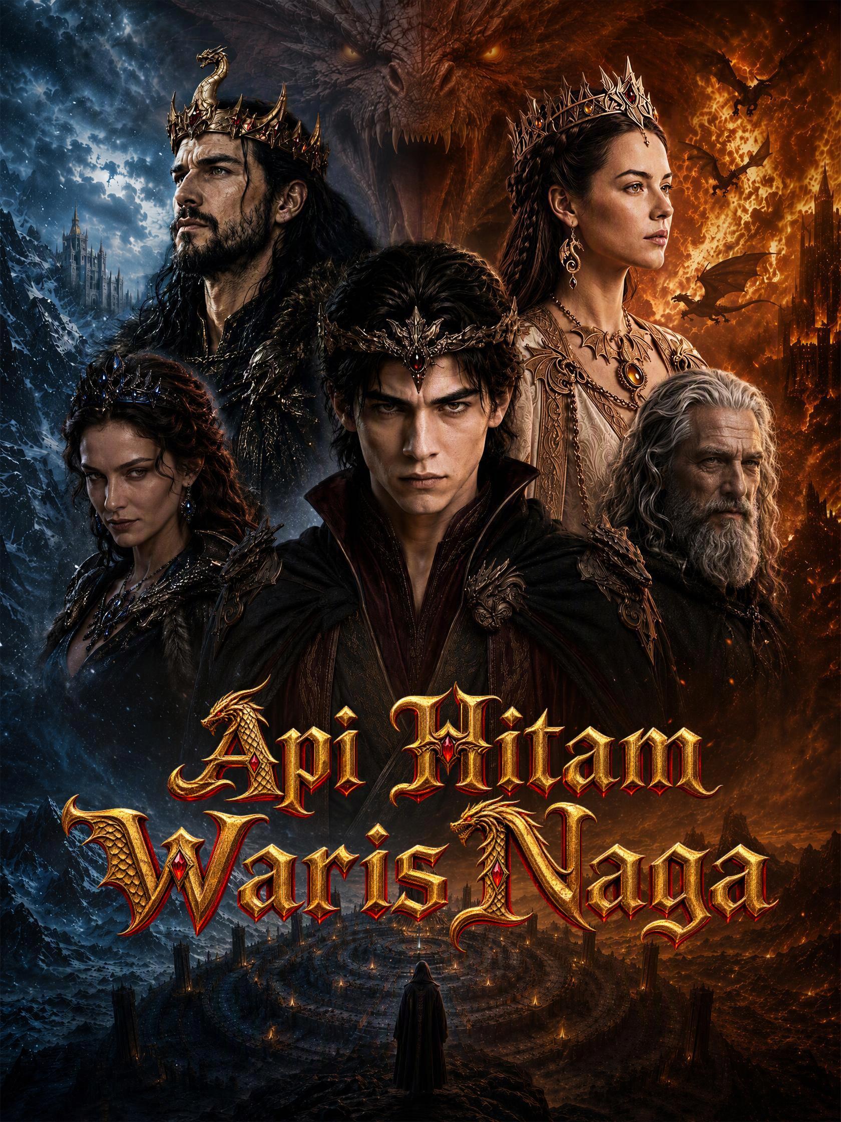 Api Hitam Waris Naga short drama poster