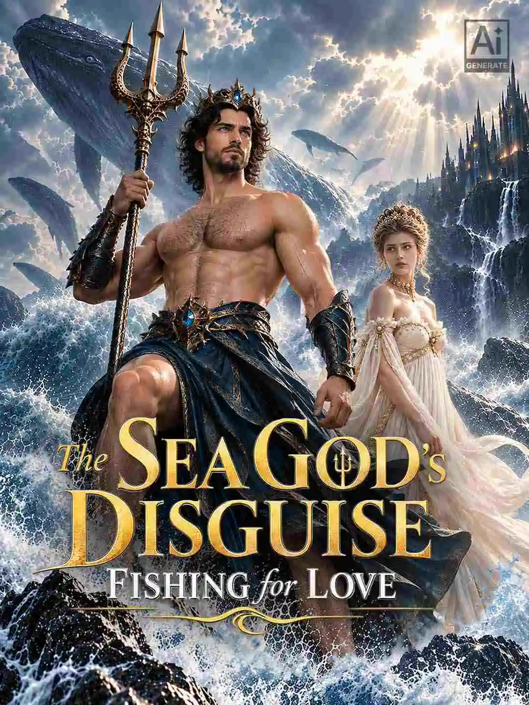 The Sea God's Disguise: Fishing for Love short drama poster