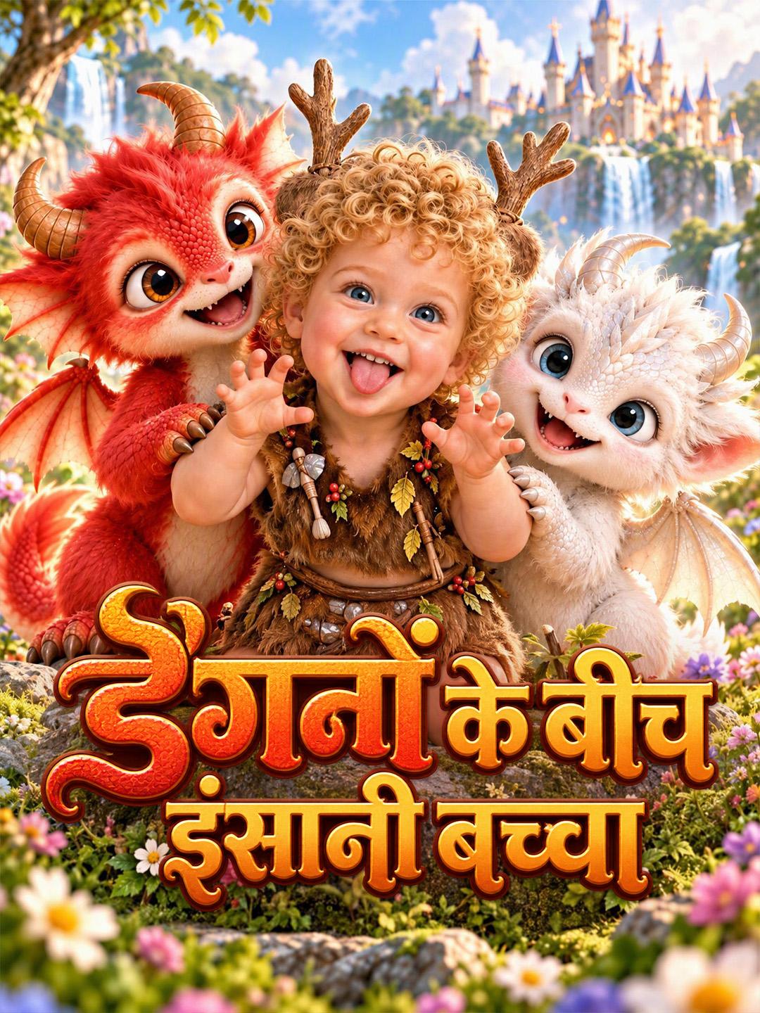 ड्रैगनों के बीच इंसानी बच्चा short drama poster