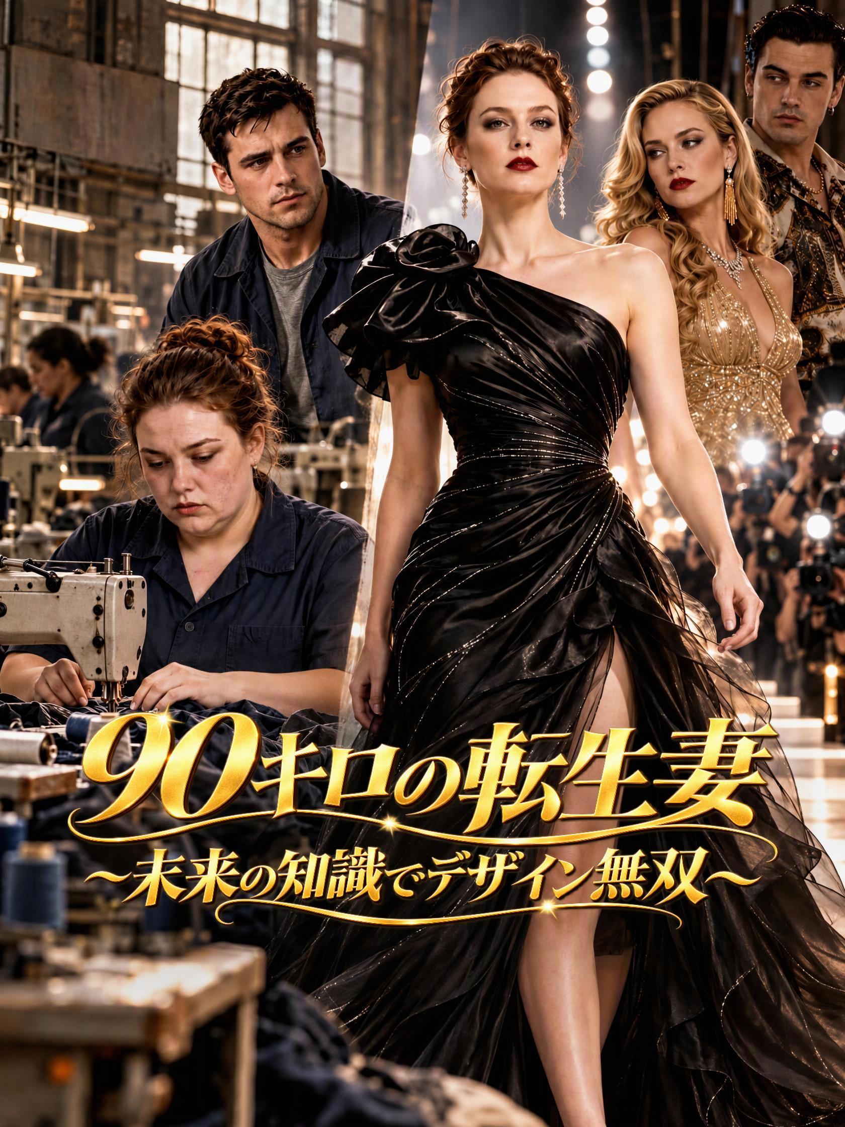 90キロの転生妻～未来の知識でデザイン無双～ short drama poster