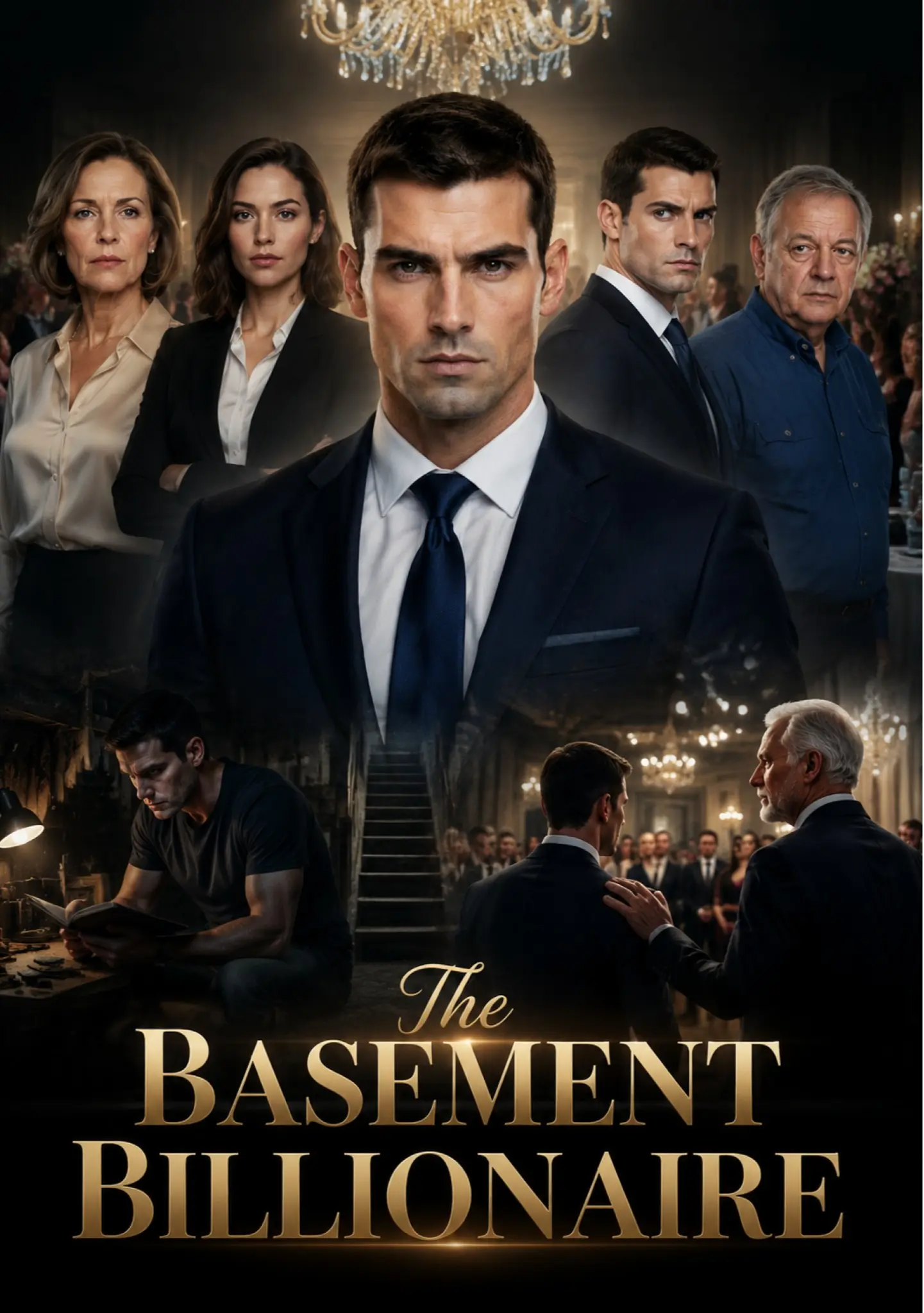 The Basement Billionaire short drama poster