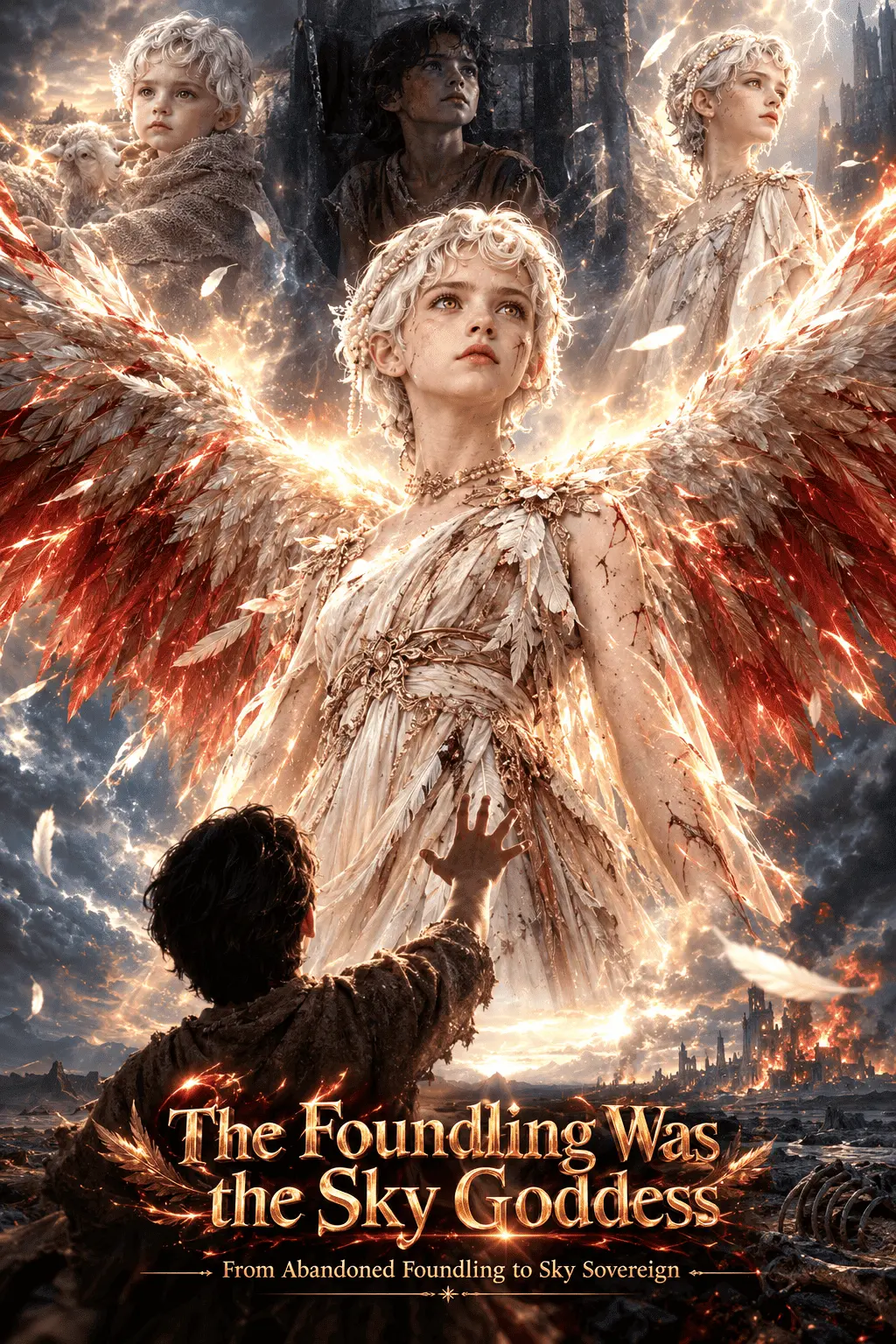 The Foundling Was the Sky Goddess short drama poster