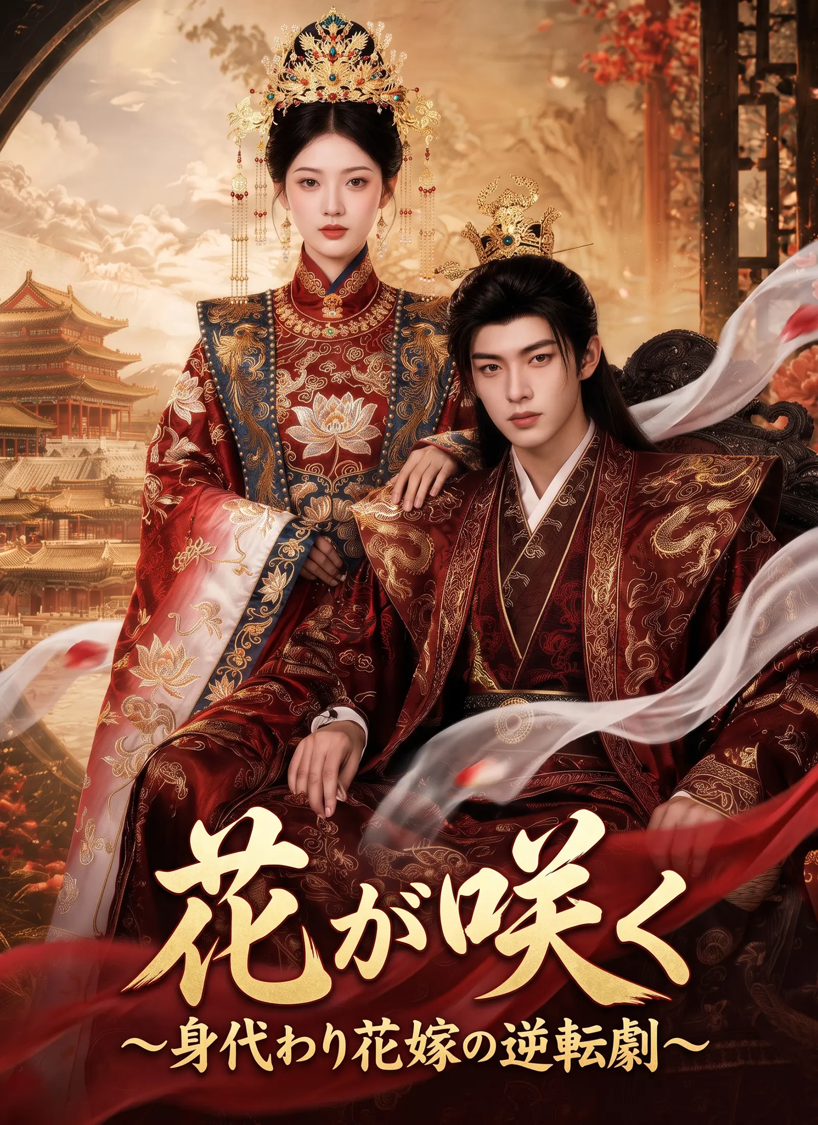 花が咲く～身代わり花嫁の逆転劇～ short drama poster