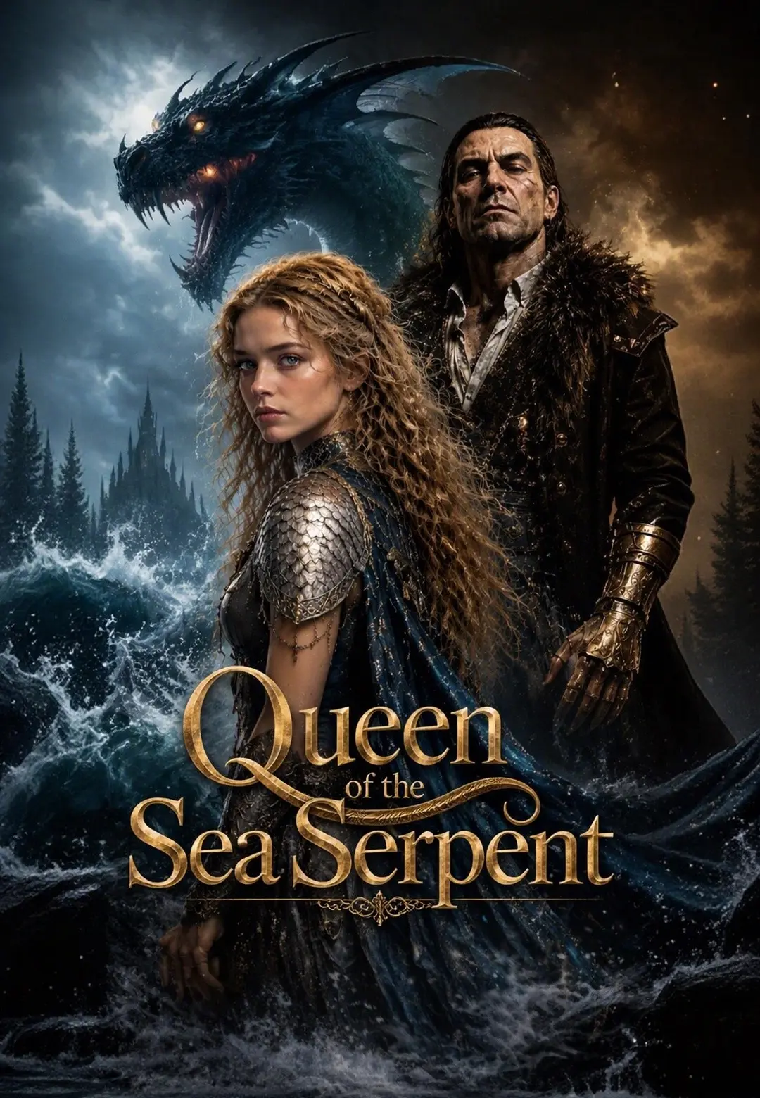 Queen of the Sea Serpent short drama poster