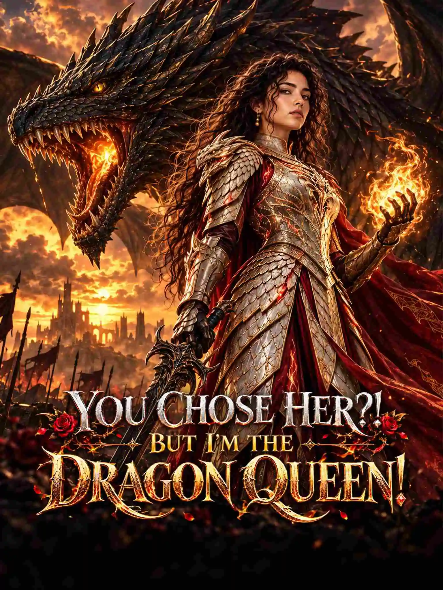 You Chose Her?! But I'm the Dragon Queen!（内部自制） short drama poster