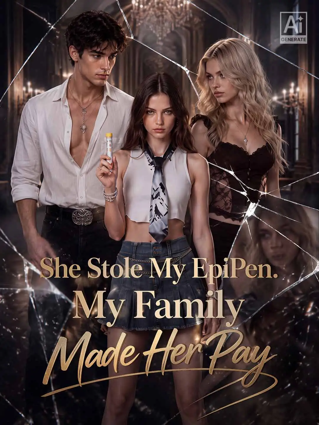 She Stole My EpiPen. My Family Made Her Pay short drama poster
