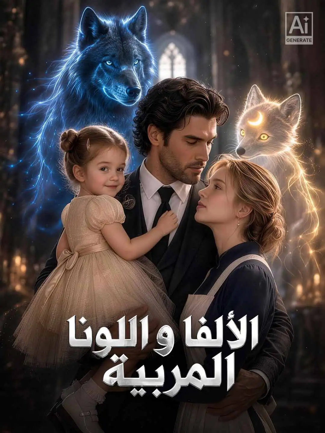 الألفا واللونا المربية short drama poster