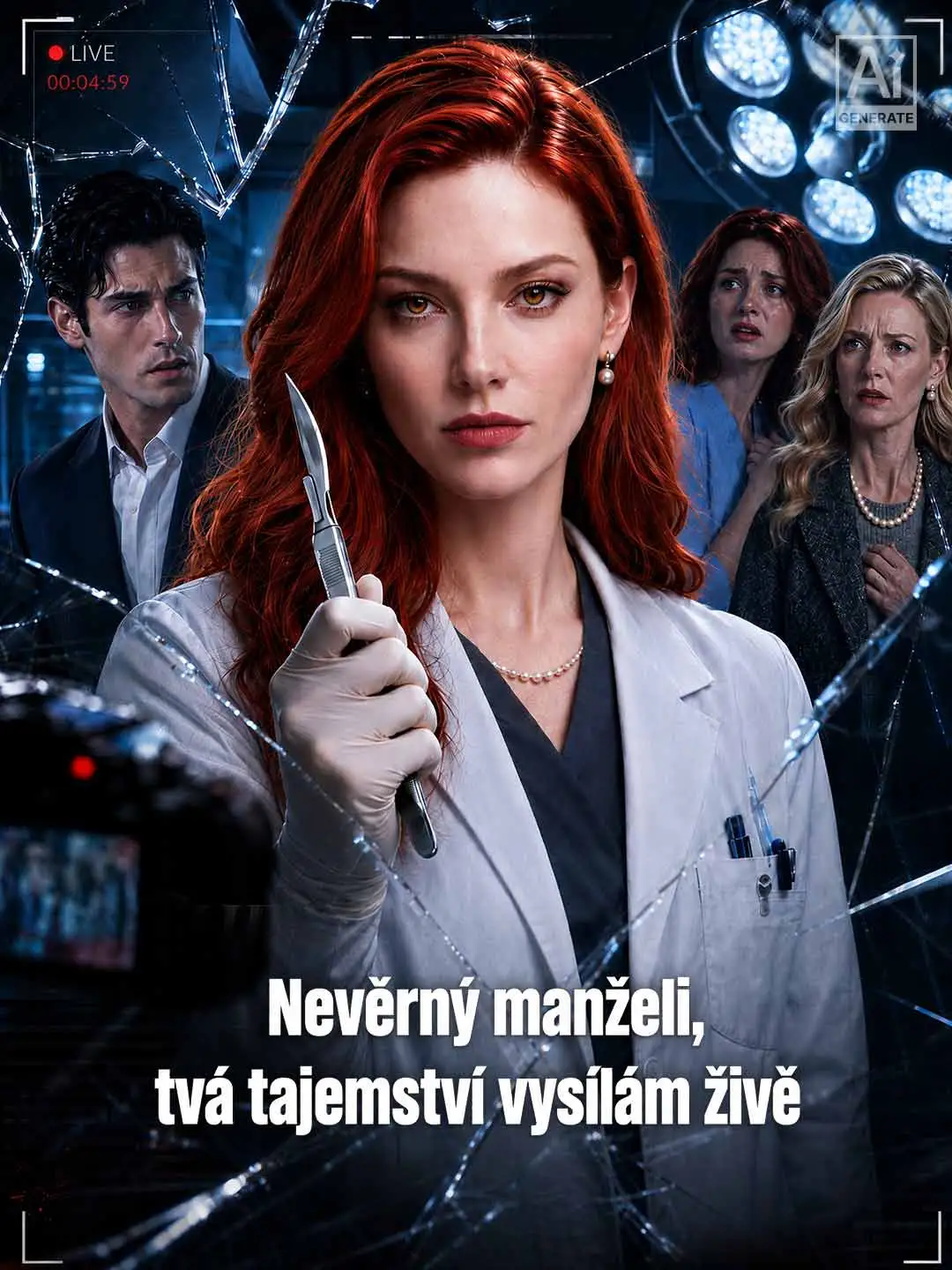 Nevěrný manželi, tvá tajemství vysílám živě short drama poster