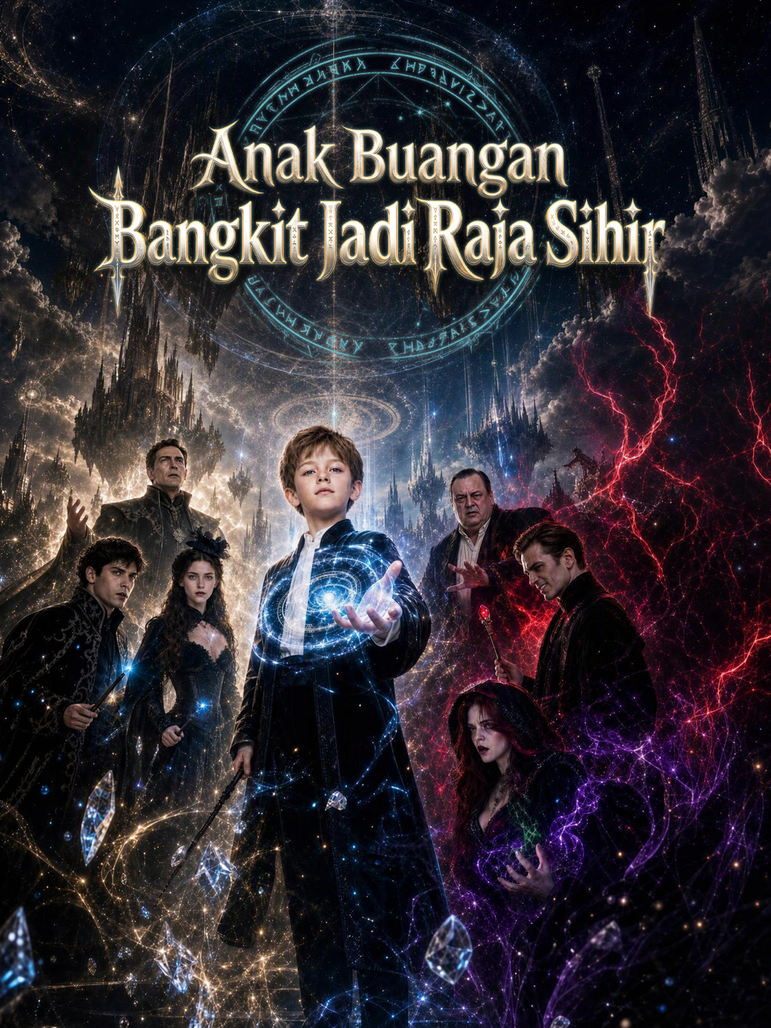 Anak Buangan Bangkit Jadi Raja Sihir short drama poster