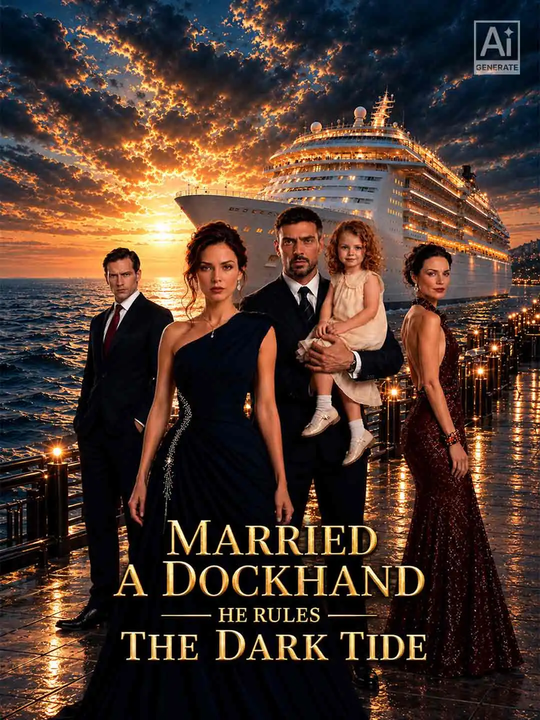 Married a Dockhand, He Rules the Dark Tide short drama poster