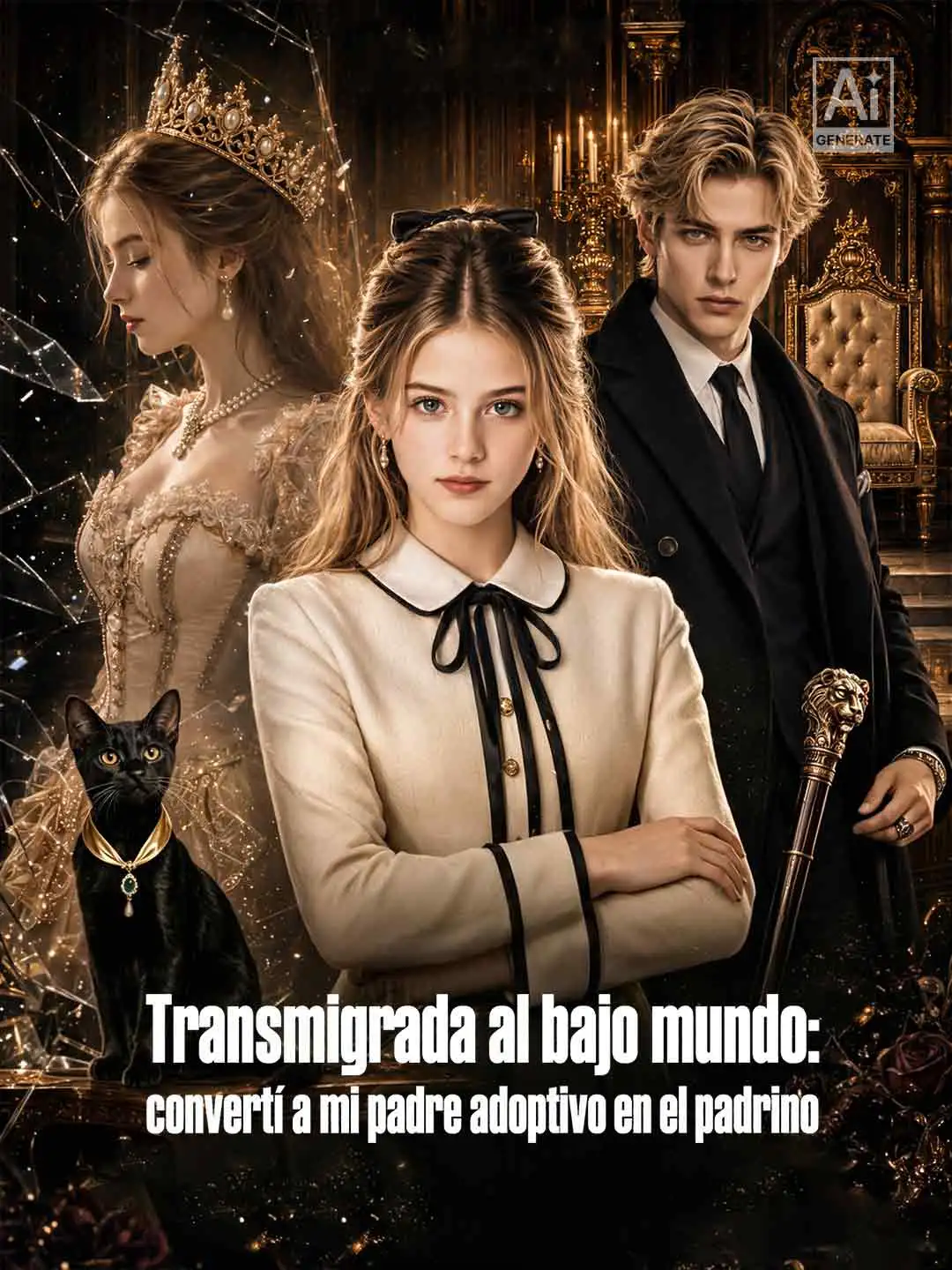 Transmigrada al bajo mundo: convertí a mi padre adoptivo en el padrino short drama poster