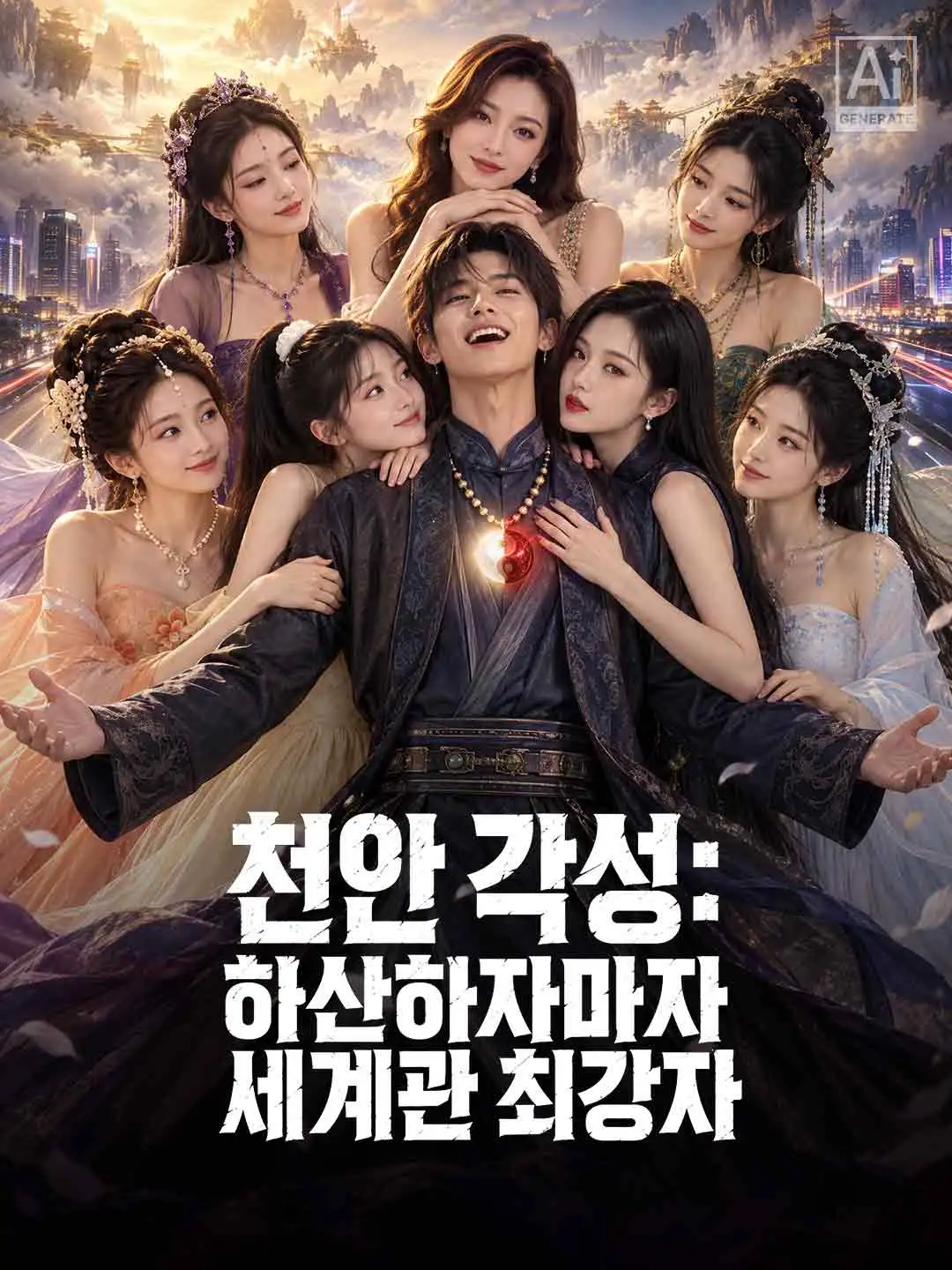 천안 각성: 하산하자마자 세계관 최강자 short drama poster