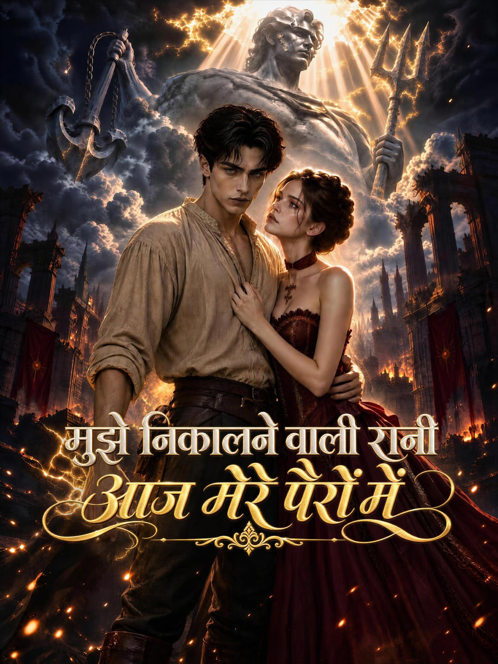 मुझे निकालने वाली रानी आज मेरे पैरों में short drama poster