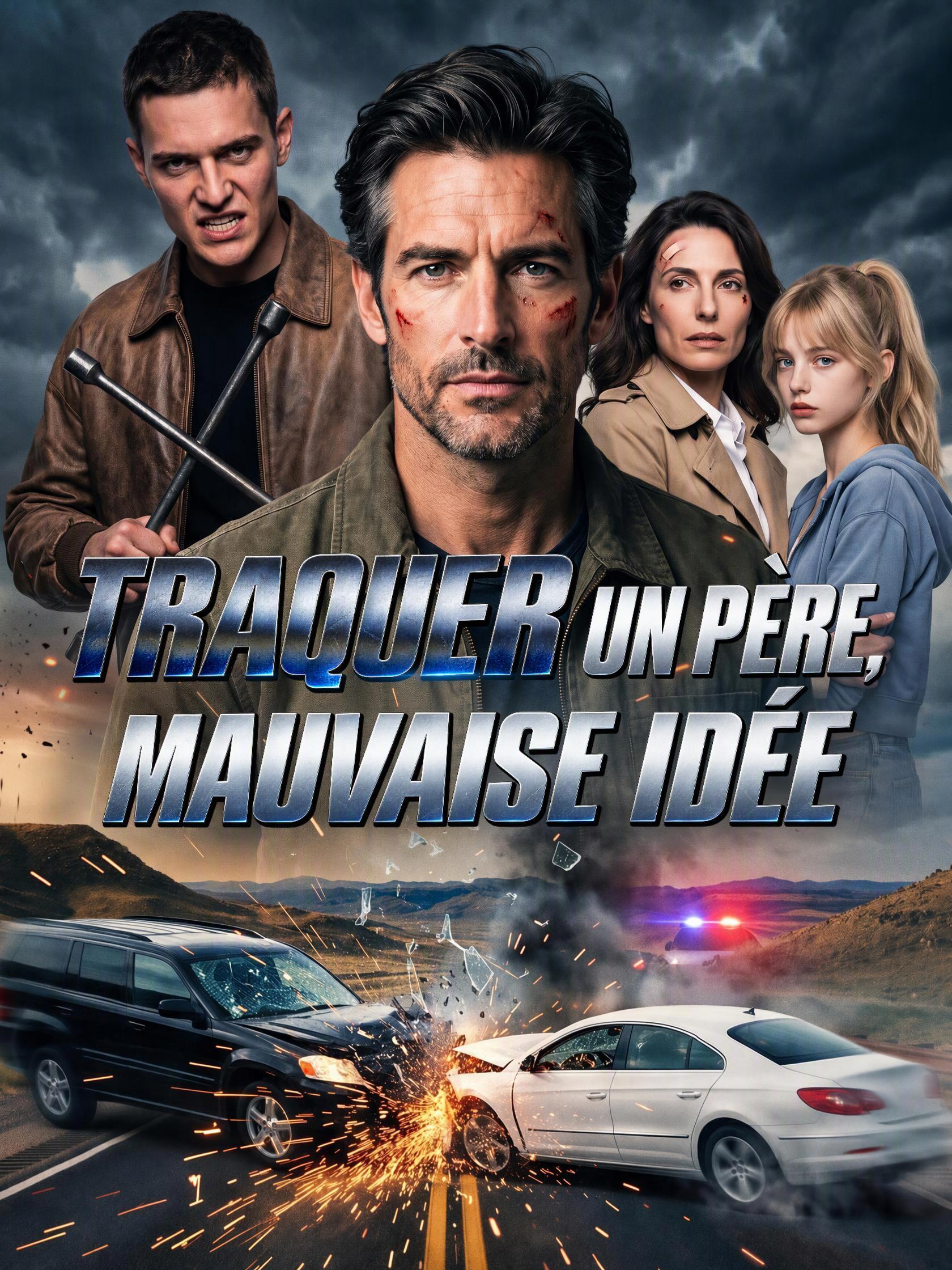 TRAQUER UN PÈRE, MAUVAISE IDÉE short drama poster