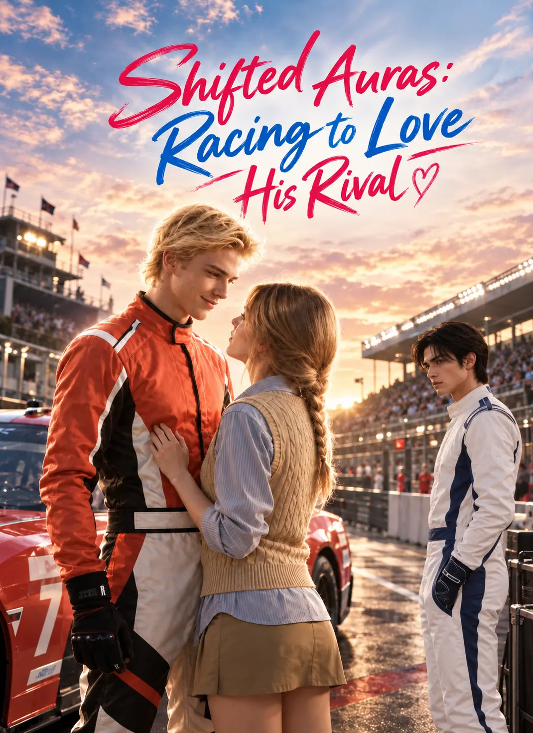 Shifted Auras: Racing to Love His Rival short drama poster