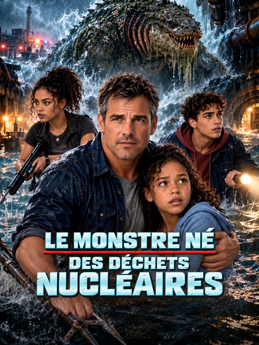LE MONSTRE NÉ DES DÉCHETS NUCLÉAIRES short drama poster