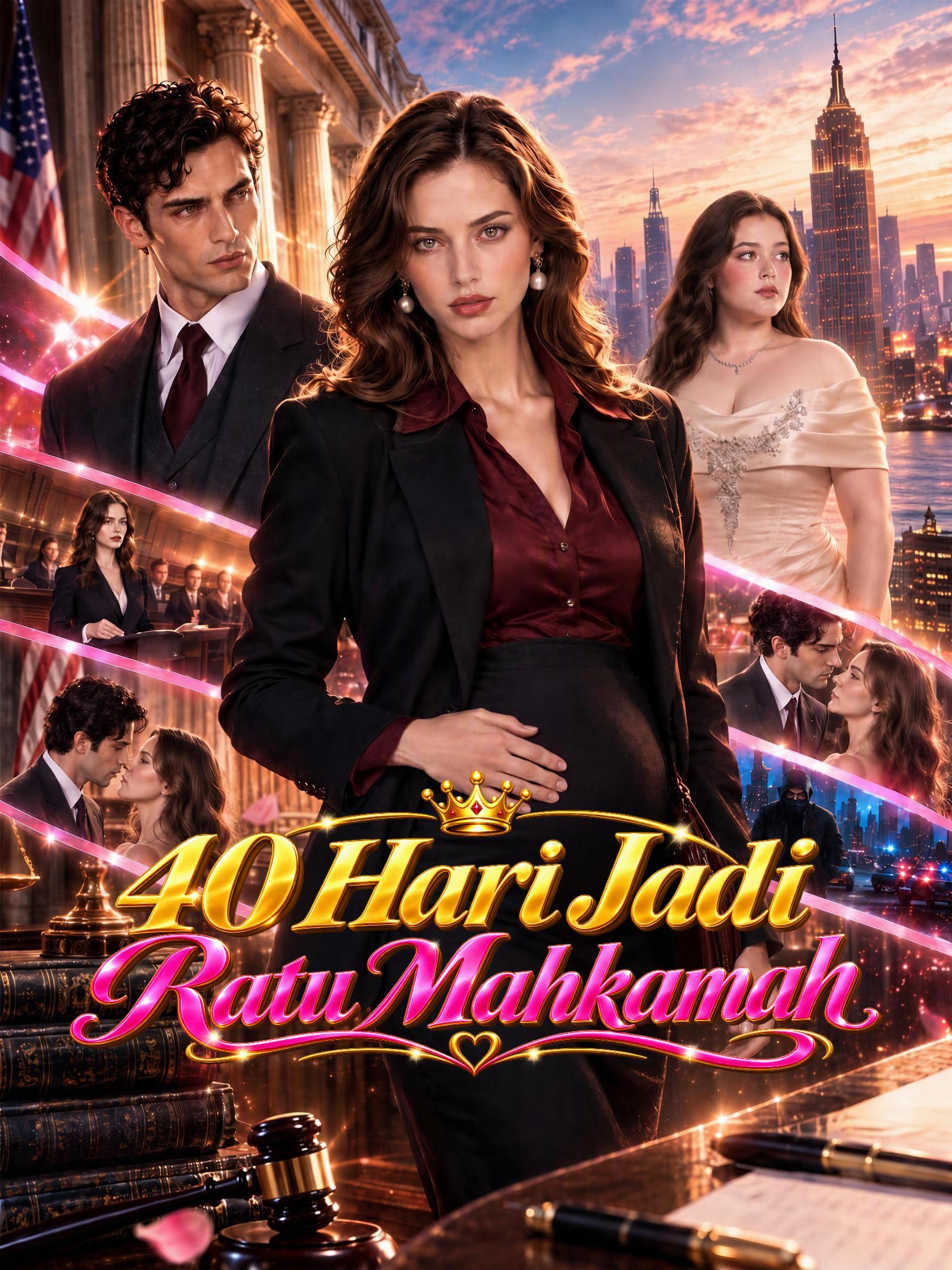 40 Hari Jadi Ratu Mahkamah short drama poster