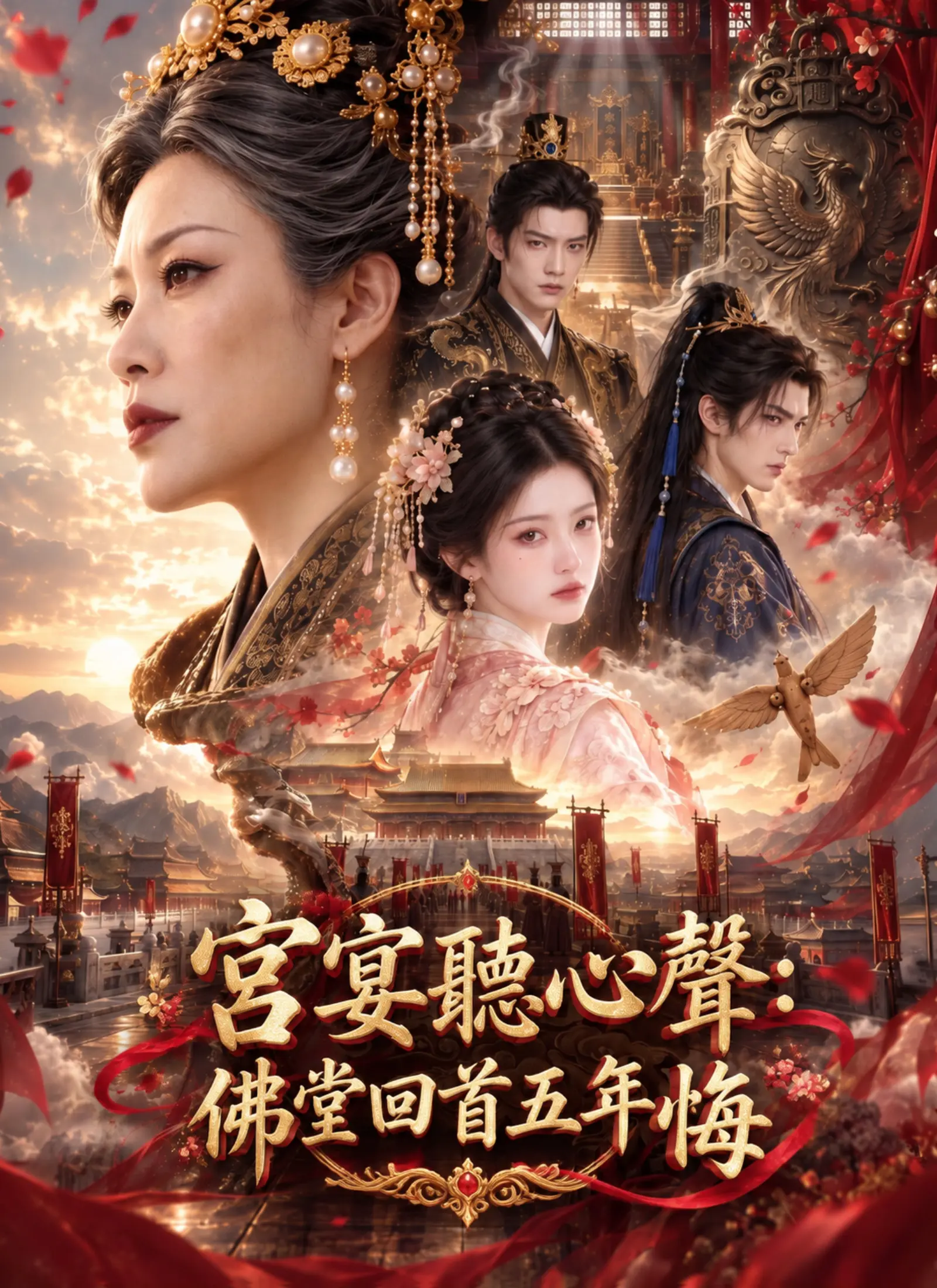 宮宴聽心聲：佛堂回首五年悔 short drama poster