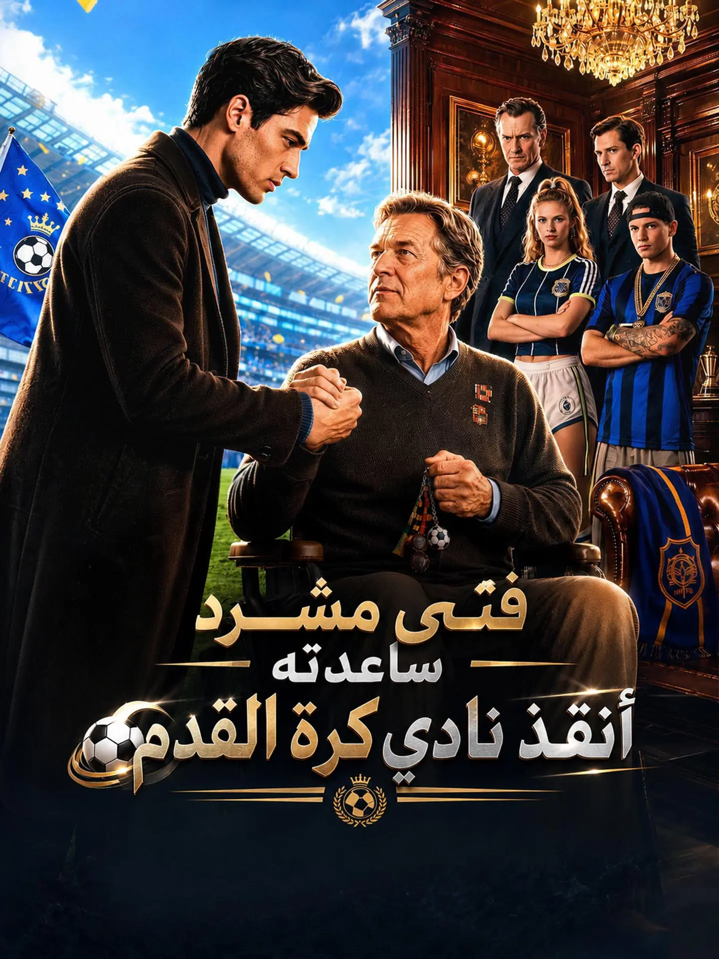 المدبلج-فتى مشرد ساعدته أنقذ نادي كرة القدم لي short drama poster