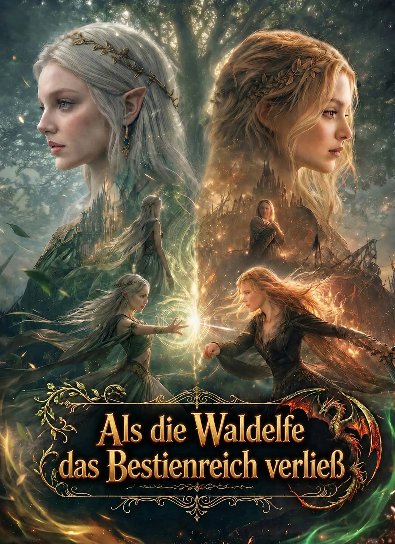 Als die Waldelfe das Bestienreich verließ short drama poster